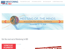 Tablet Screenshot of mentoringinibd.com